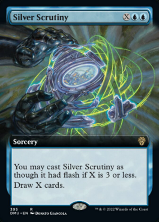 Silver Scrutiny (Extended Art) [Dominaria United] | Webway Games