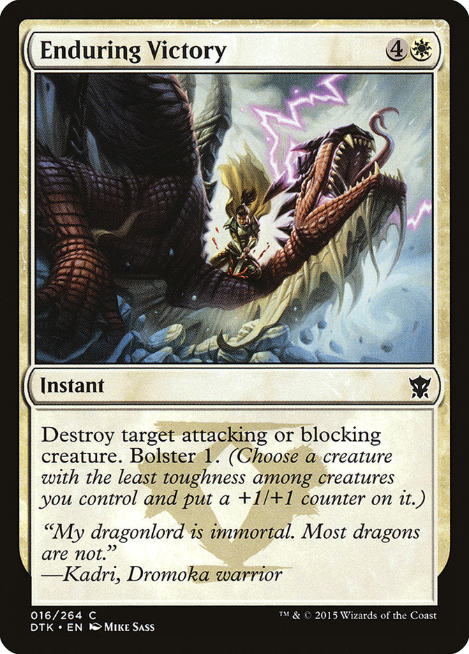 Enduring Victory [Dragons of Tarkir] | Webway Games
