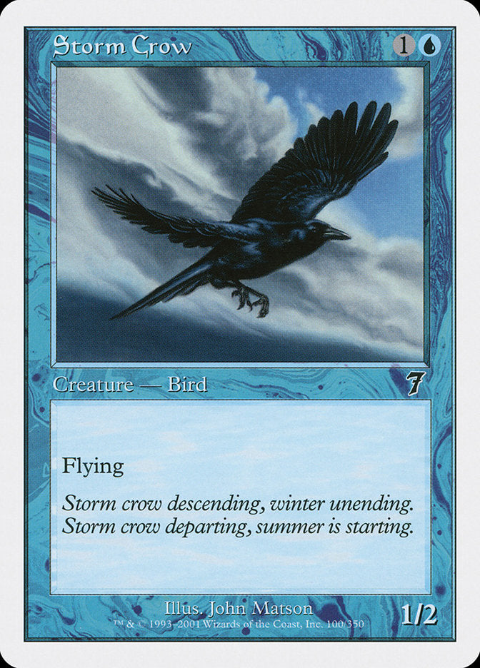 Storm Crow [Seventh Edition] | Webway Games