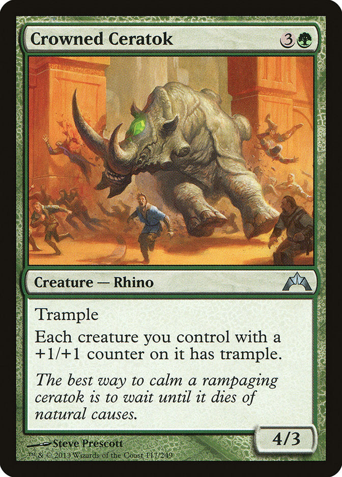 Crowned Ceratok [Gatecrash] | Webway Games