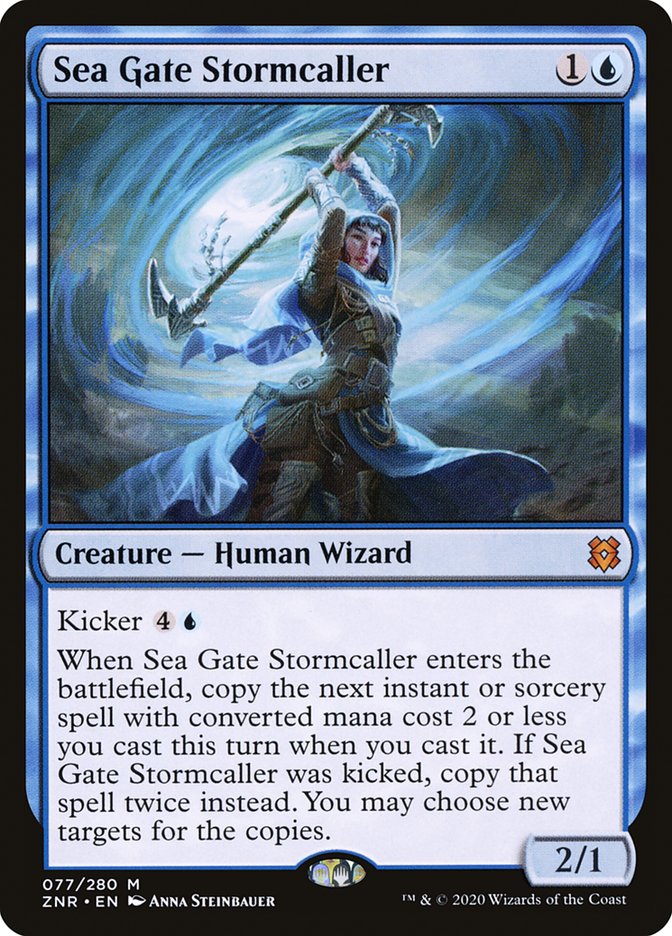 Sea Gate Stormcaller [Zendikar Rising] | Webway Games