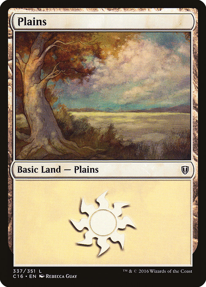 Plains (#337) [Commander 2016] | Webway Games