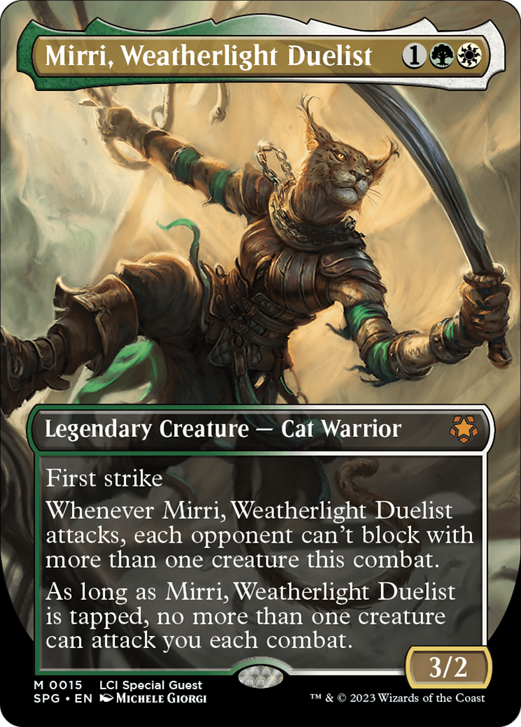 Mirri, Weatherlight Duelist (Borderless) [The Lost Caverns of Ixalan Special Guests] | Webway Games