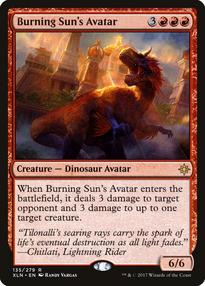 Burning Sun's Avatar [Ixalan] | Webway Games