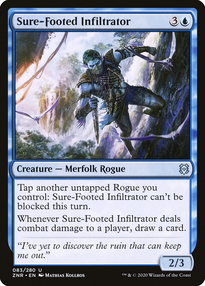 Sure-Footed Infiltrator [Zendikar Rising] | Webway Games