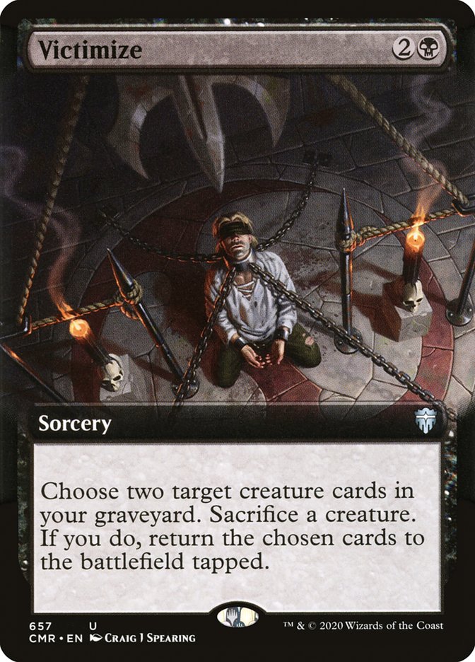 Victimize (Extended Art) [Commander Legends] | Webway Games