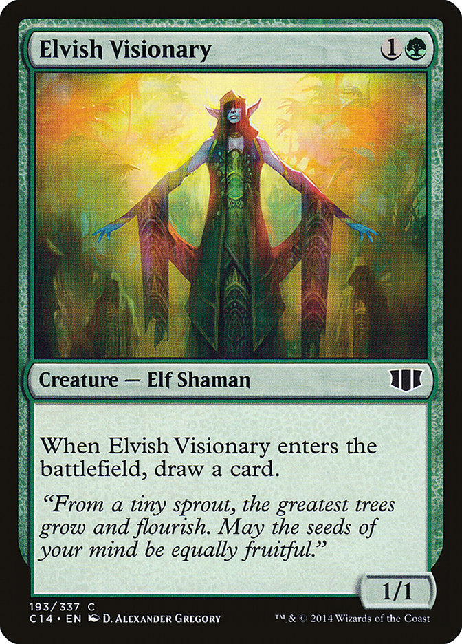 Elvish Visionary [Commander 2014] | Webway Games