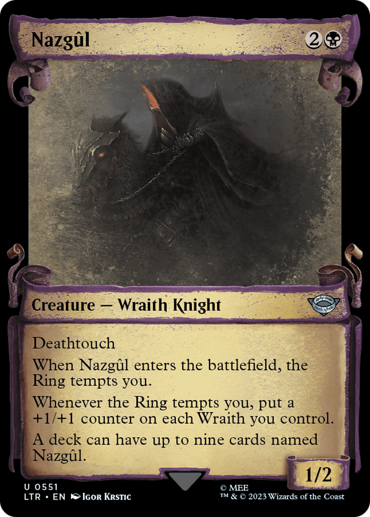 Nazgul (0551) [The Lord of the Rings: Tales of Middle-Earth Showcase Scrolls] | Webway Games
