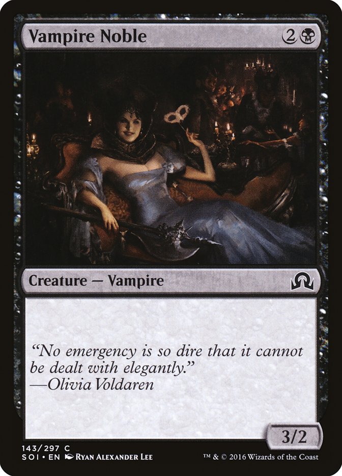 Vampire Noble [Shadows over Innistrad] | Webway Games