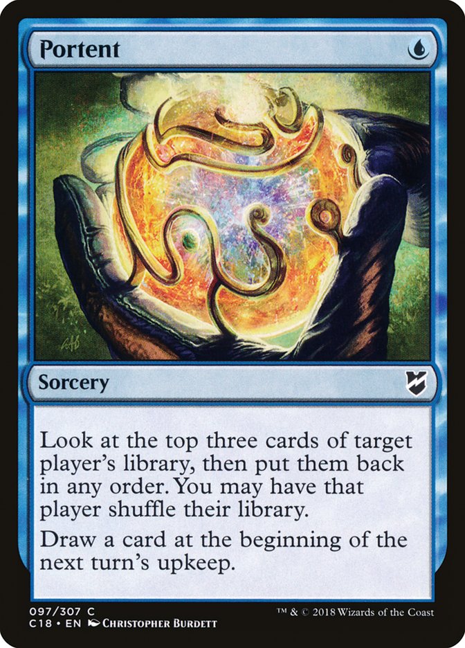 Portent [Commander 2018] | Webway Games