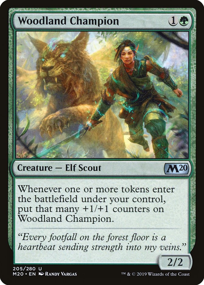 Woodland Champion [Core Set 2020] | Webway Games