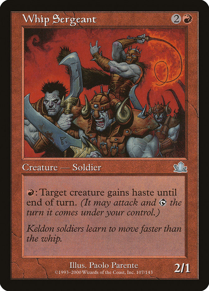 Whip Sergeant [Prophecy] | Webway Games