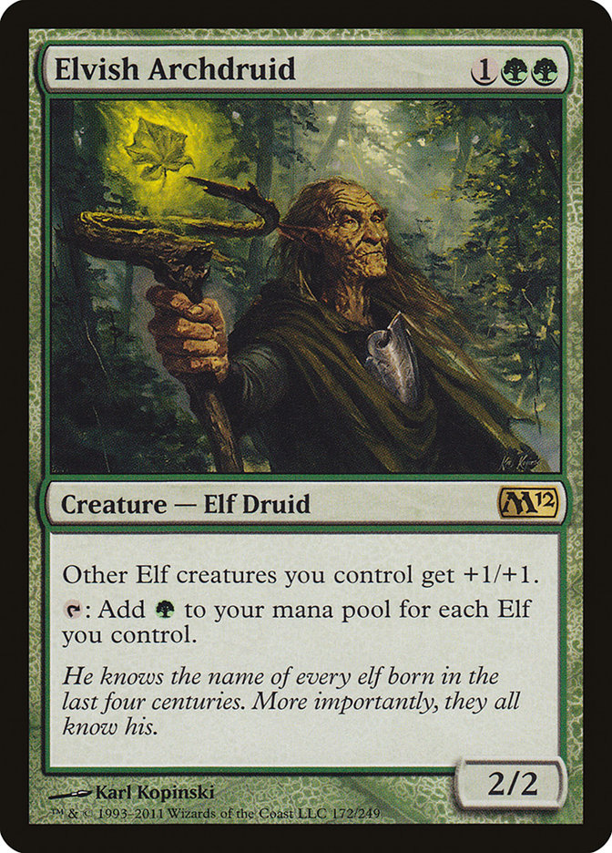 Elvish Archdruid [Magic 2012] | Webway Games