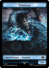 Tentacle // Food (0023) Double-Sided Token (Surge Foil) [The Lord of the Rings: Tales of Middle-Earth Tokens] | Webway Games