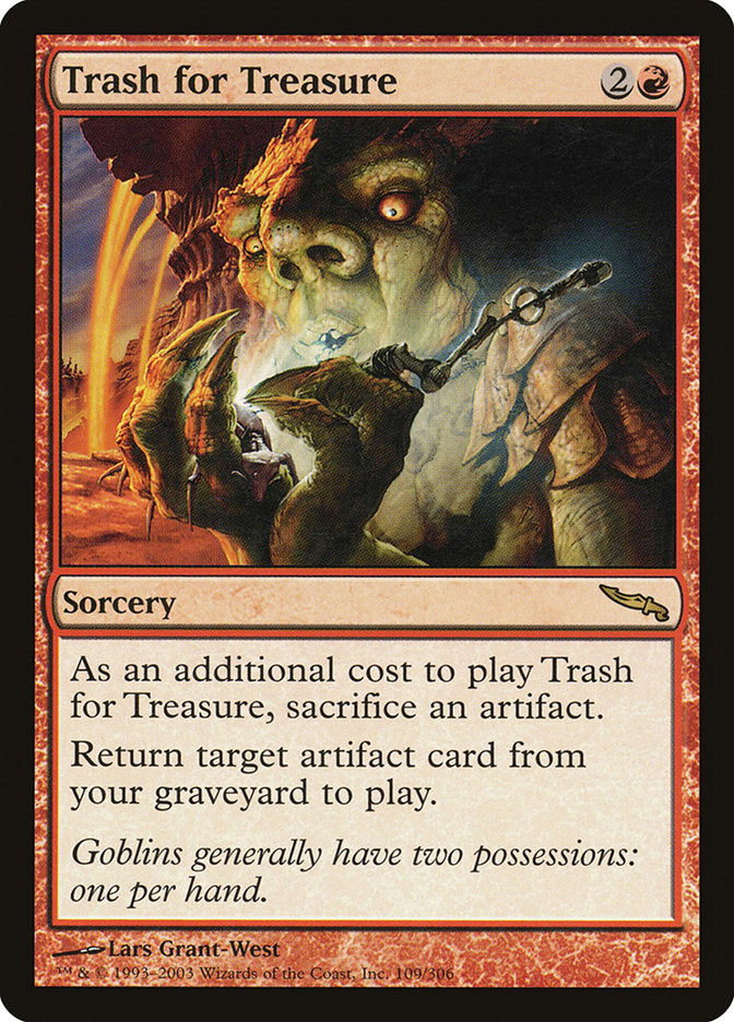 Trash for Treasure [Mirrodin] | Webway Games