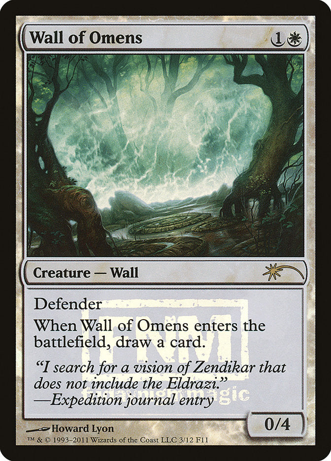Wall of Omens [Friday Night Magic 2011] | Webway Games