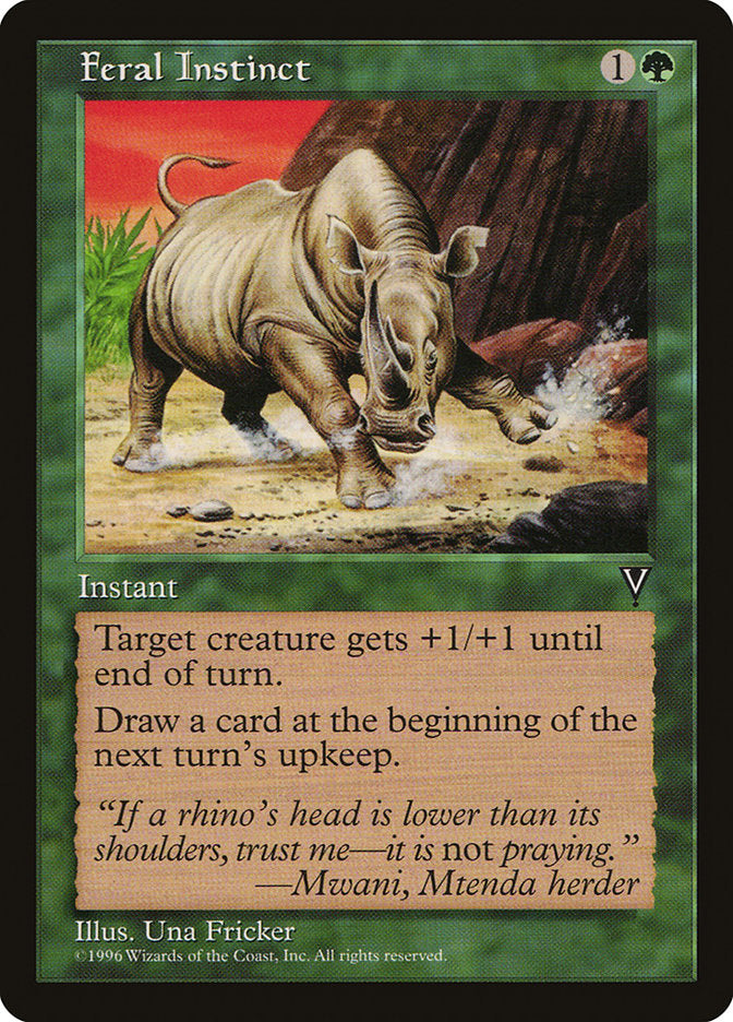 Feral Instinct [Visions] | Webway Games
