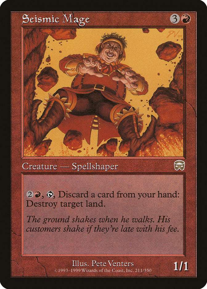 Seismic Mage [Mercadian Masques] | Webway Games