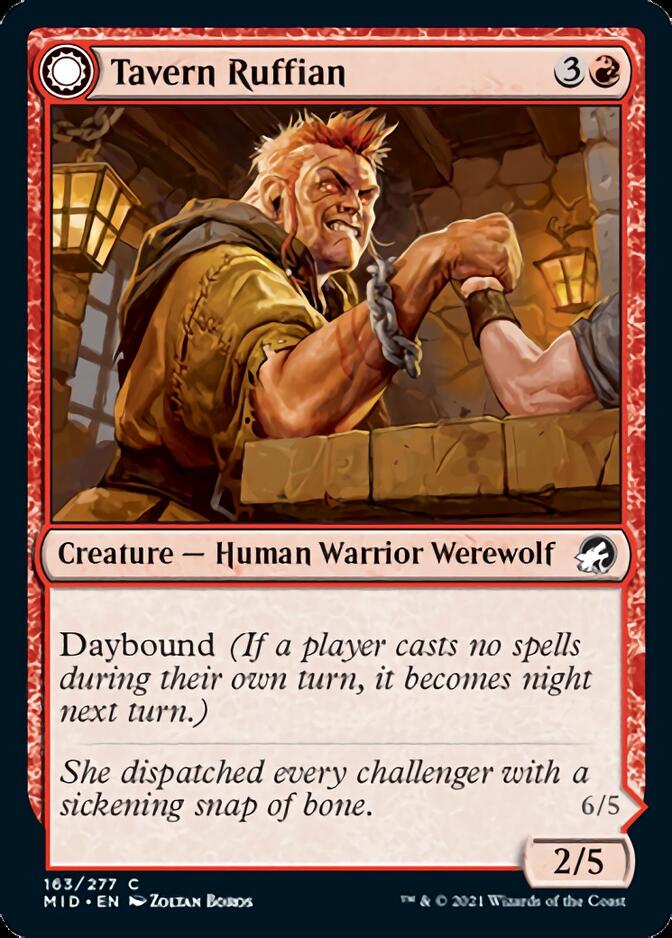 Tavern Ruffian // Tavern Smasher [Innistrad: Midnight Hunt] | Webway Games
