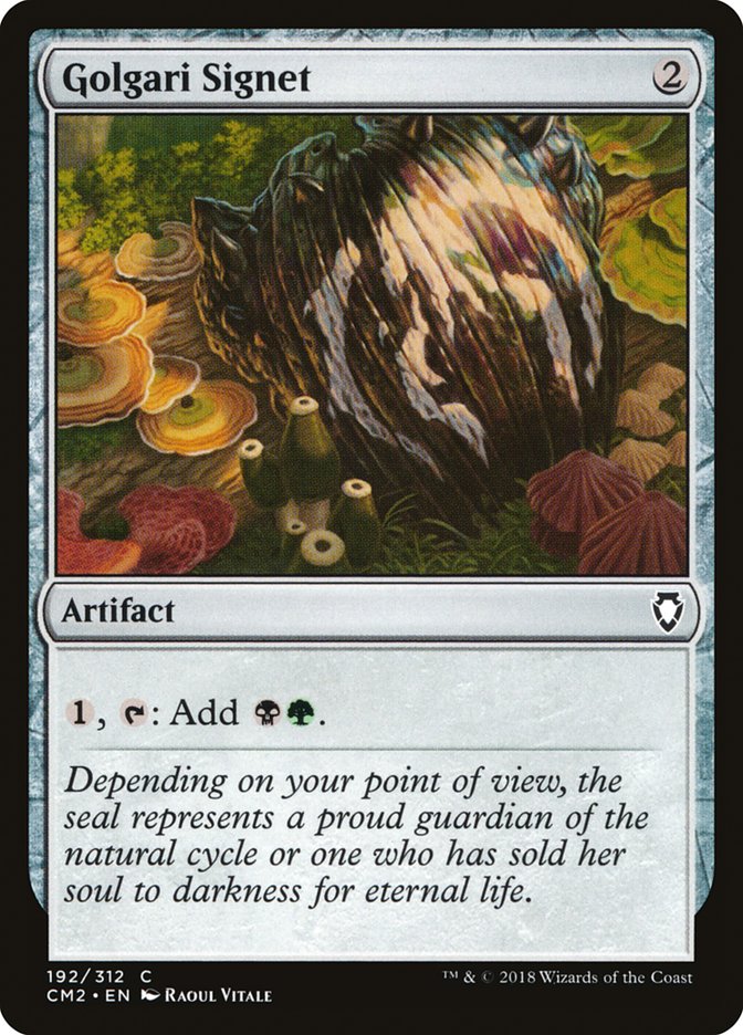 Golgari Signet (192/312) [Commander Anthology Volume II] | Webway Games