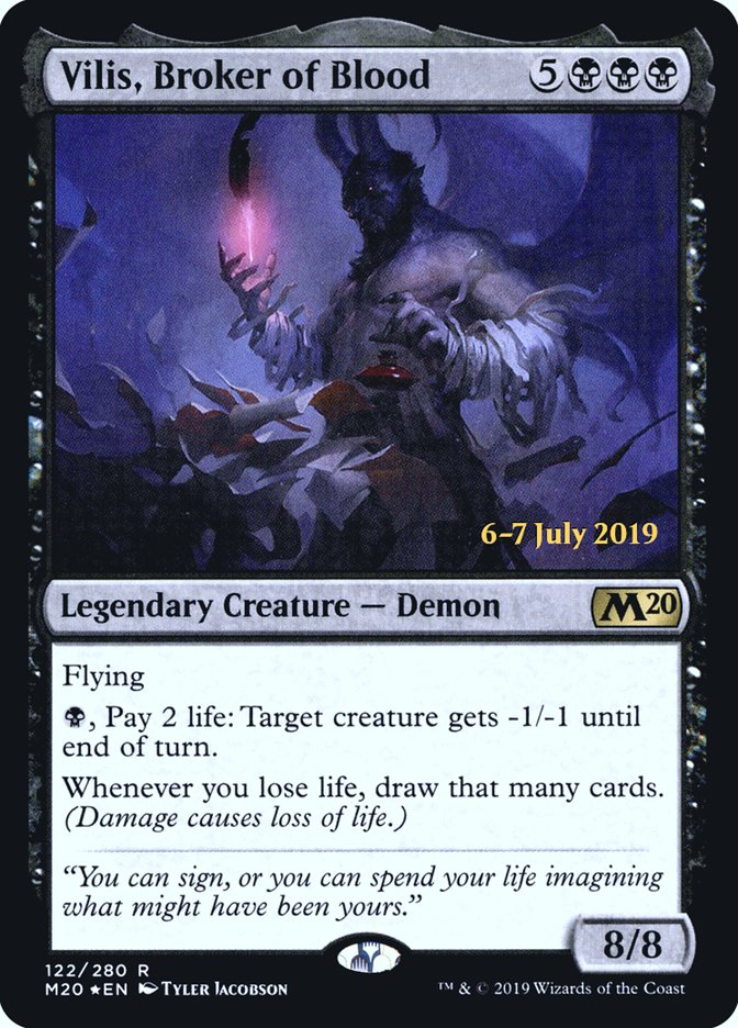 Vilis, Broker of Blood  [Core Set 2020 Prerelease Promos] | Webway Games