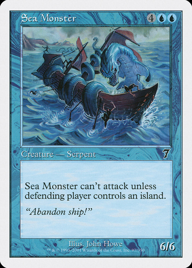 Sea Monster [Seventh Edition] | Webway Games