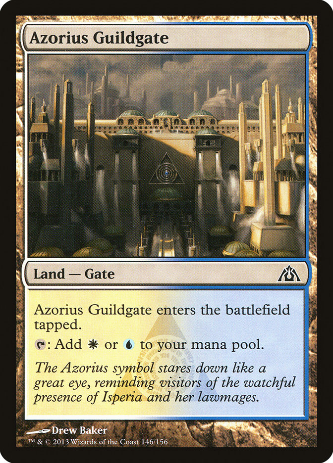Azorius Guildgate [Dragon's Maze] | Webway Games