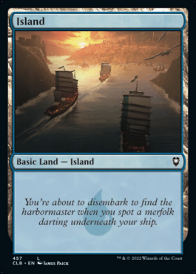 Island (457) [Commander Legends: Battle for Baldur's Gate] | Webway Games