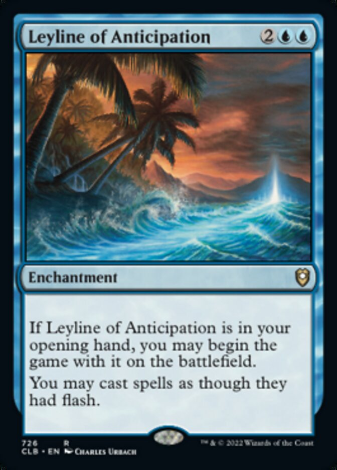 Leyline of Anticipation [Commander Legends: Battle for Baldur's Gate] | Webway Games