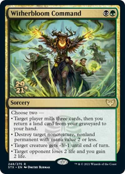 Witherbloom Command [Strixhaven: School of Mages Prerelease Promos] | Webway Games