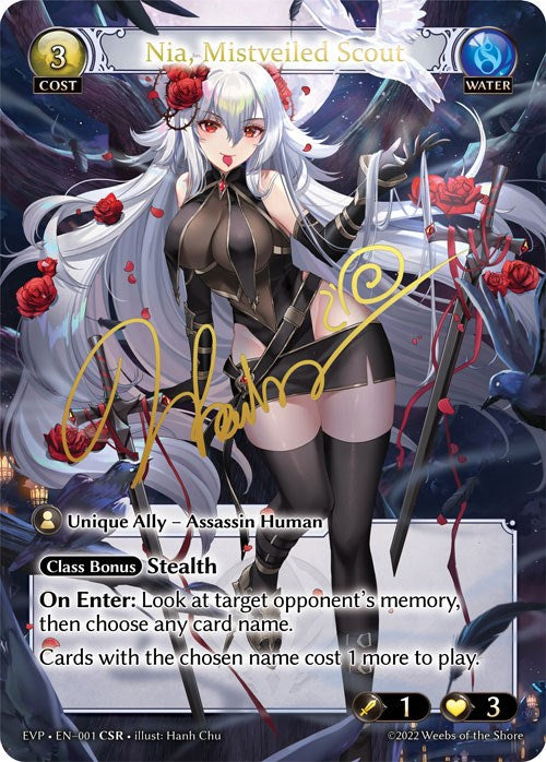 Nia, Mistveiled Scout (1) [Dawn of Ashes: Event Pack] | Webway Games