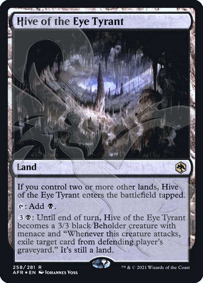 Hive of the Eye Tyrant (Ampersand Promo) [Dungeons & Dragons: Adventures in the Forgotten Realms Promos] | Webway Games