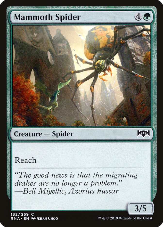 Mammoth Spider [Ravnica Allegiance] | Webway Games