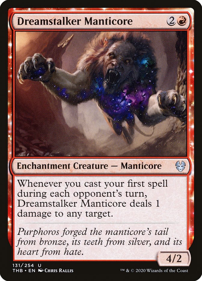 Dreamstalker Manticore [Theros Beyond Death] | Webway Games