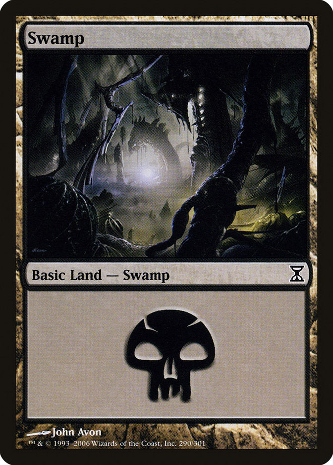 Swamp (#290) [Time Spiral] | Webway Games