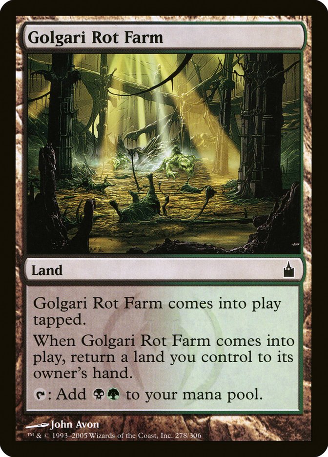 Golgari Rot Farm [Ravnica: City of Guilds] | Webway Games