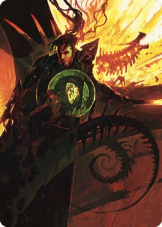 Mishra's Command Art Card [The Brothers' War Art Series] | Webway Games