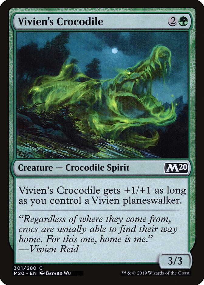 Vivien's Crocodile [Core Set 2020] | Webway Games