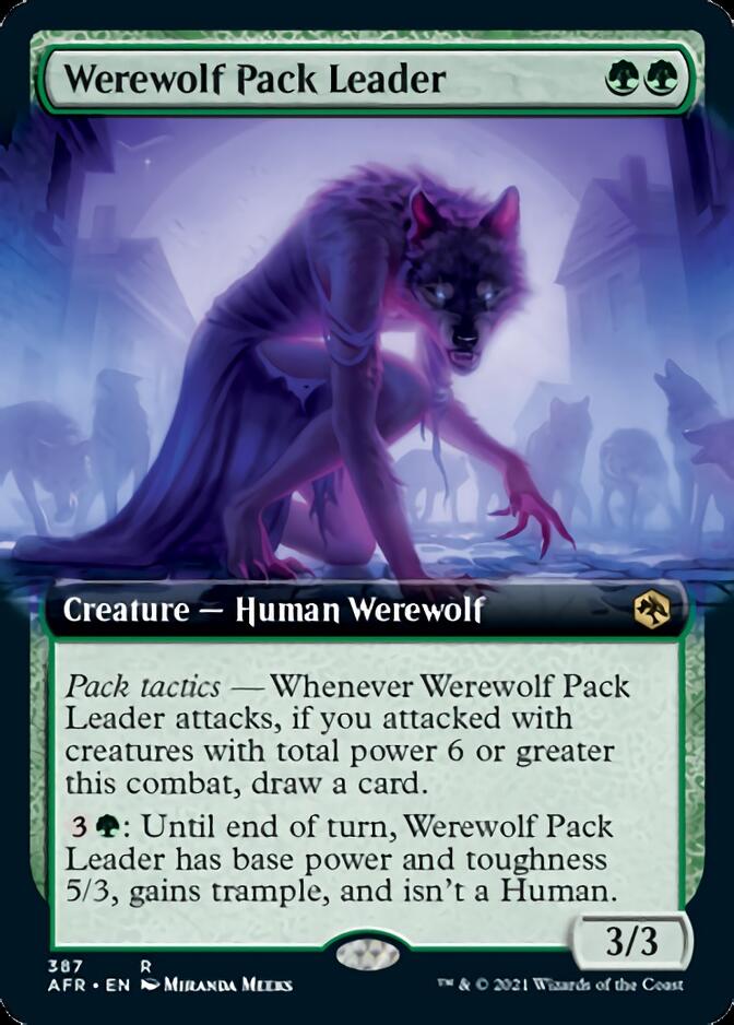 Werewolf Pack Leader (Extended) [Dungeons & Dragons: Adventures in the Forgotten Realms] | Webway Games