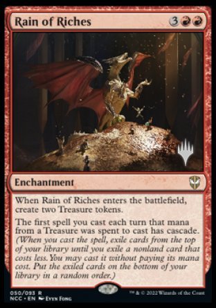 Rain of Riches (Promo Pack) [Streets of New Capenna Commander Promos] | Webway Games