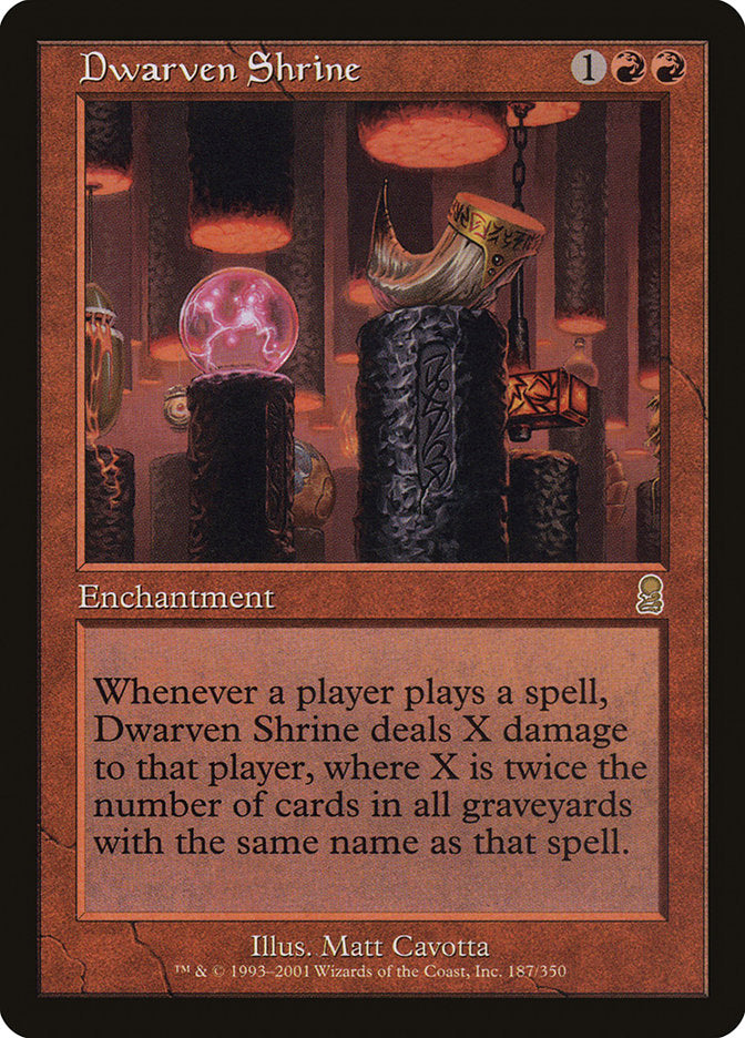 Dwarven Shrine [Odyssey] | Webway Games