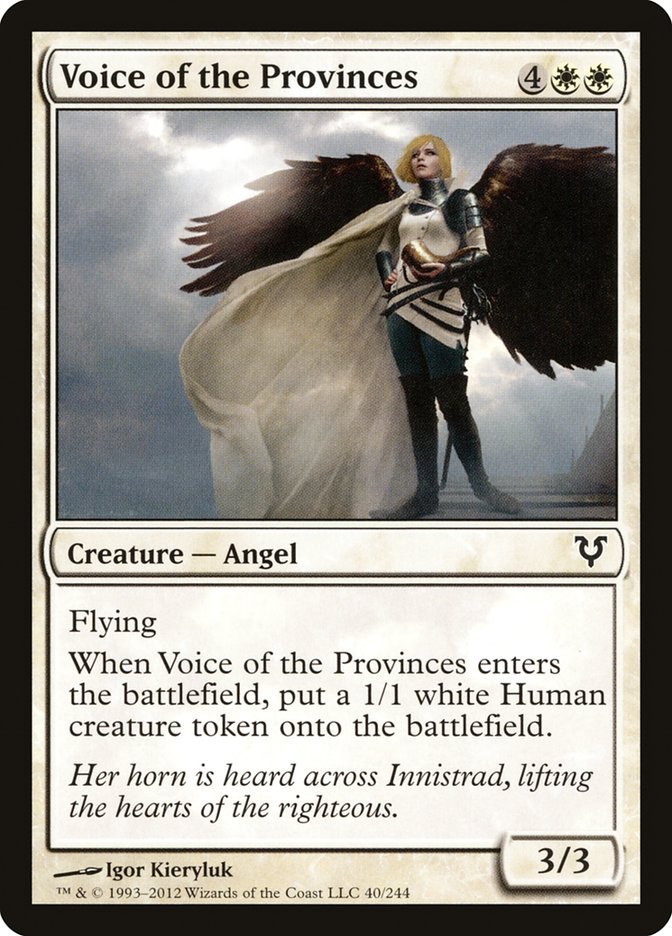 Voice of the Provinces [Avacyn Restored] | Webway Games