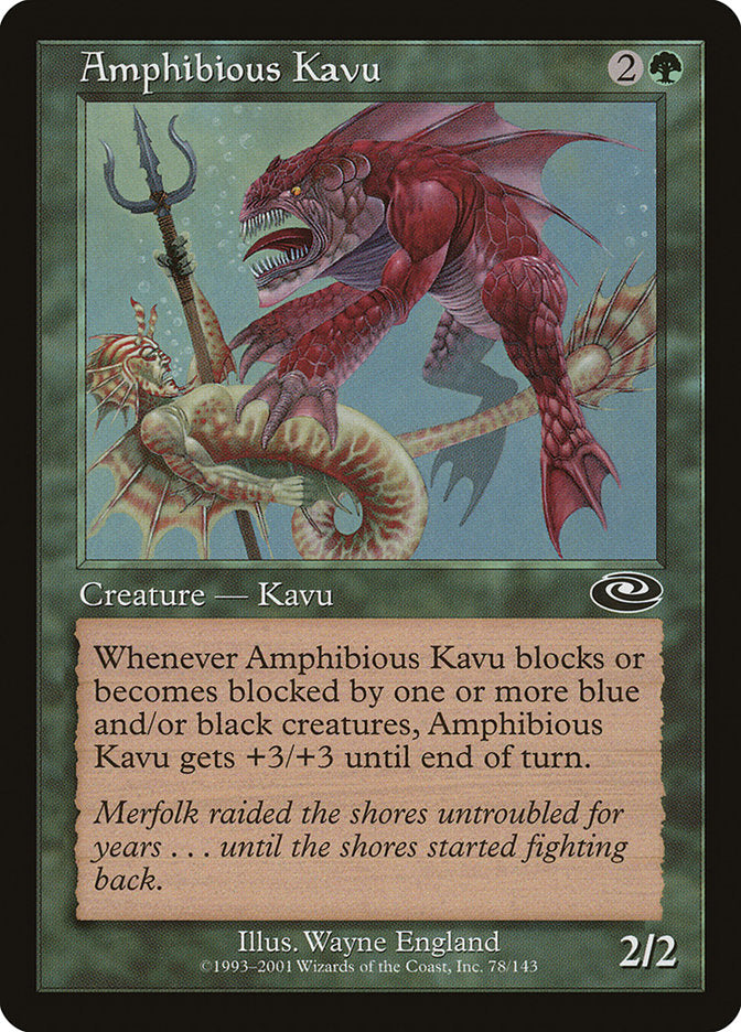 Amphibious Kavu [Planeshift] | Webway Games