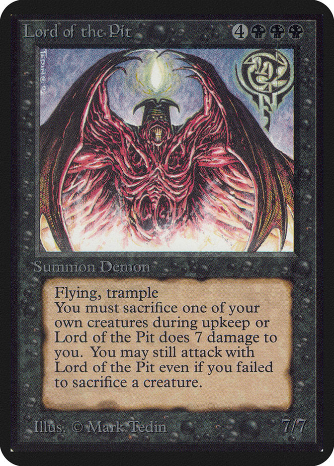 Lord of the Pit [Limited Edition Alpha] | Webway Games