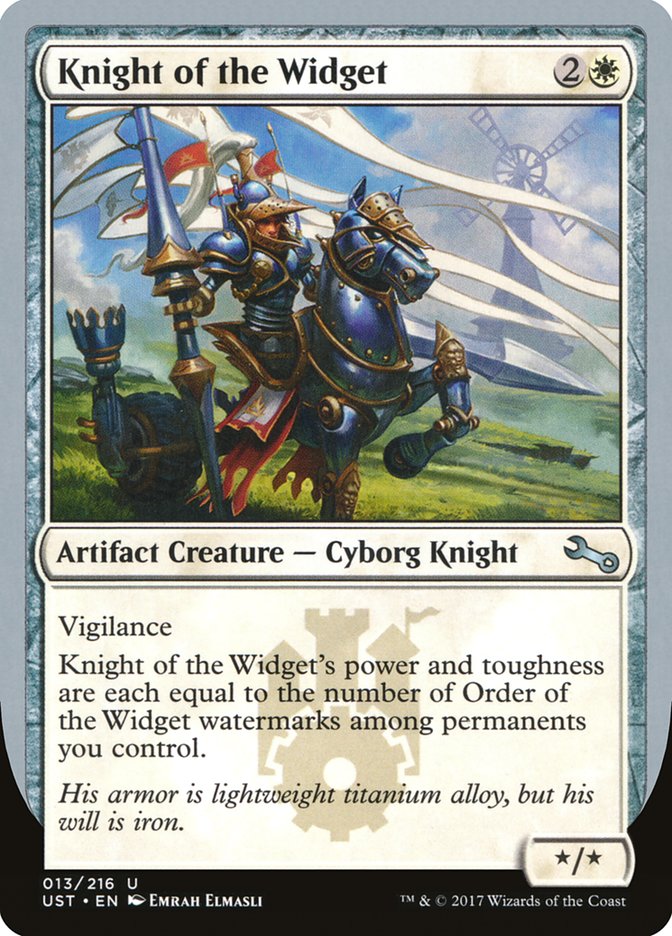 Knight of the Widget [Unstable] | Webway Games