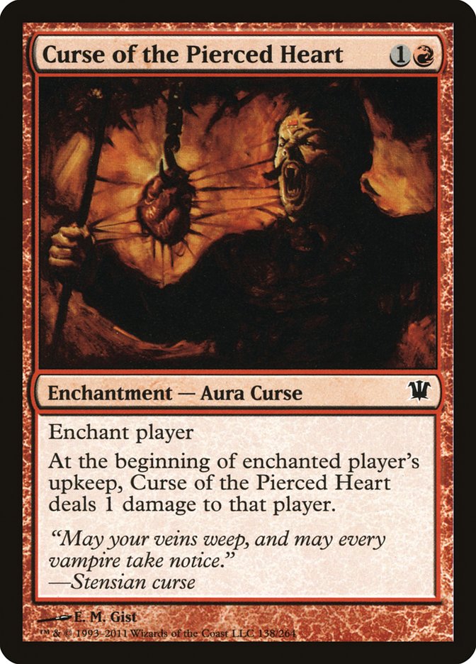 Curse of the Pierced Heart [Innistrad] | Webway Games