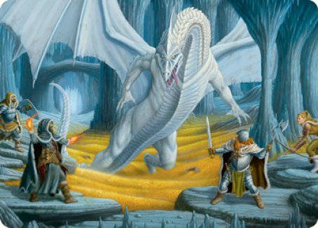 Cave of the Frost Dragon Art Card [Dungeons & Dragons: Adventures in the Forgotten Realms Art Series] | Webway Games
