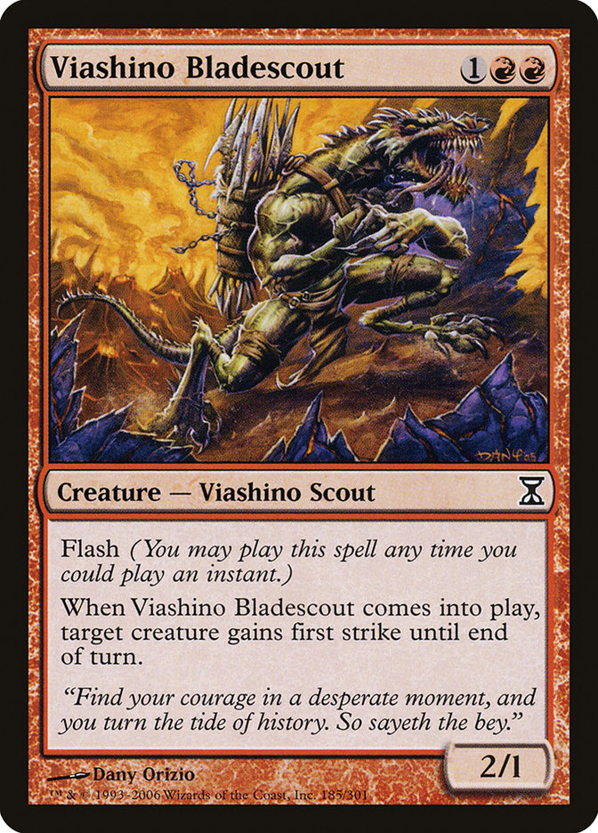 Viashino Bladescout [Time Spiral] | Webway Games