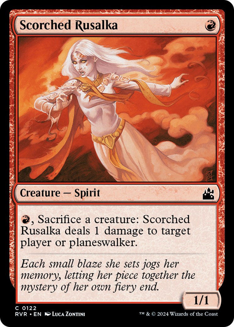 Scorched Rusalka [Ravnica Remastered] | Webway Games