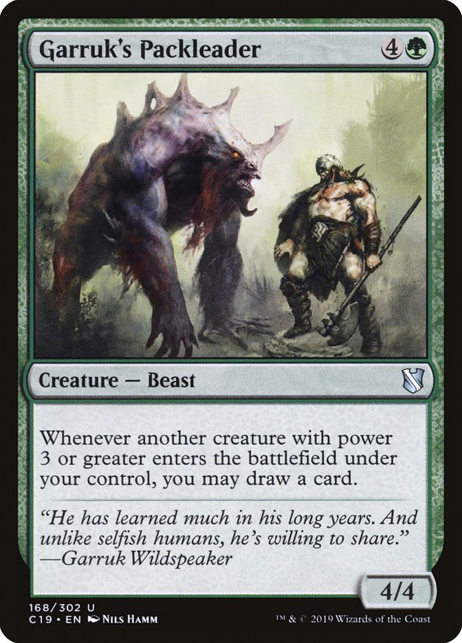 Garruk's Packleader [Commander 2019] | Webway Games